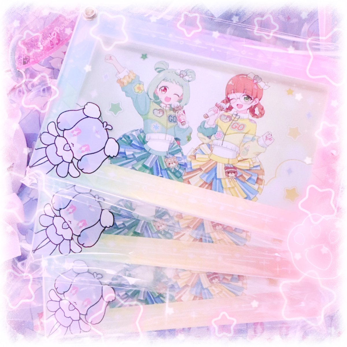 _F0RTU's tweet photo. カードケース、プリフォト入りそう꒰˘⸝⸝ Ⅰ ⩊ Ⅰ ⸝⸝ ˘꒱੭💖虹色でめっちゃかわいいㅠ ‧̫ ㅠ♡ https://t.co/cfeaHlE08D