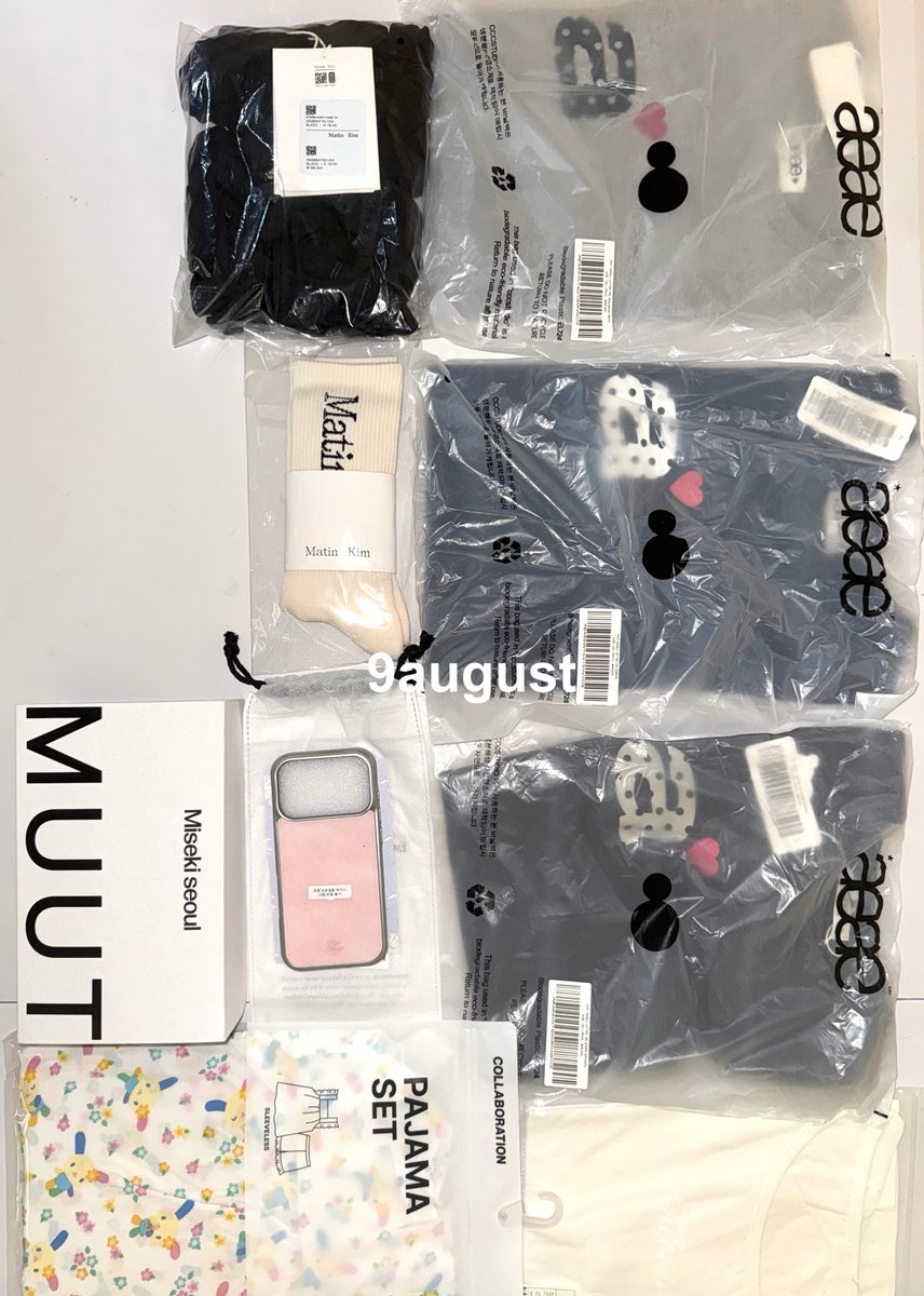 9August_'s tweet photo. รอบส่งออกแอร์เกาหลี 20 ก.ค. 2026  ✈️  
จัดส่งในไทย 25 ก.ค. 2026📮

Matin Kim
Aeae
Spao x usahana
Muut x miseki seoul
Made moment
Kleesier
Illigo

#9augdelivery https://t.co/oEqnaE3ZNK