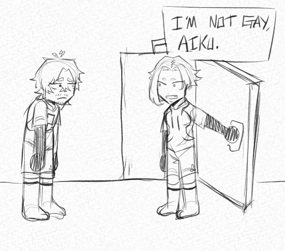 ZekeluvsAiku's tweet photo. I'm not gay, aiku. https://t.co/fFwUtiJj9b