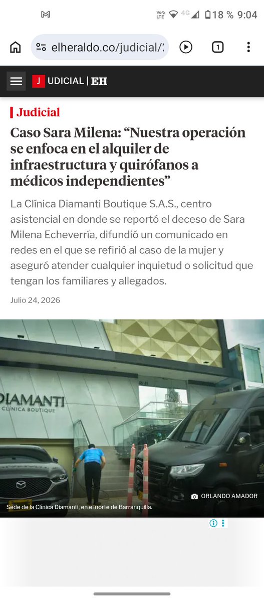 alsanchezmal's tweet photo. Sería interesante que la Secretaría Distrital de Salud explicará como una "Clínica" presta los servicios sin cumplir realmente los estándares de habilitación https://t.co/Ah1sB73eEz