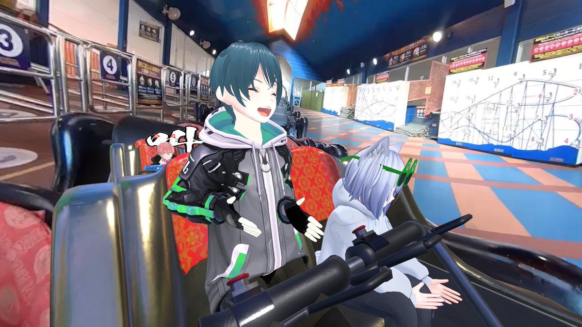 salty8dog's tweet photo. 昨日のビギコネはVketを見て回りました～！
企業の展示があるWorldは今週末まで。ということで思い残しがないよう遊んできました～！
様々なミニゲームや体験できる展示がありVRChatとコラボしてくれて有難いなぁと思いますね！☺️
#ビギコネ https://t.co/QAuUg864dD