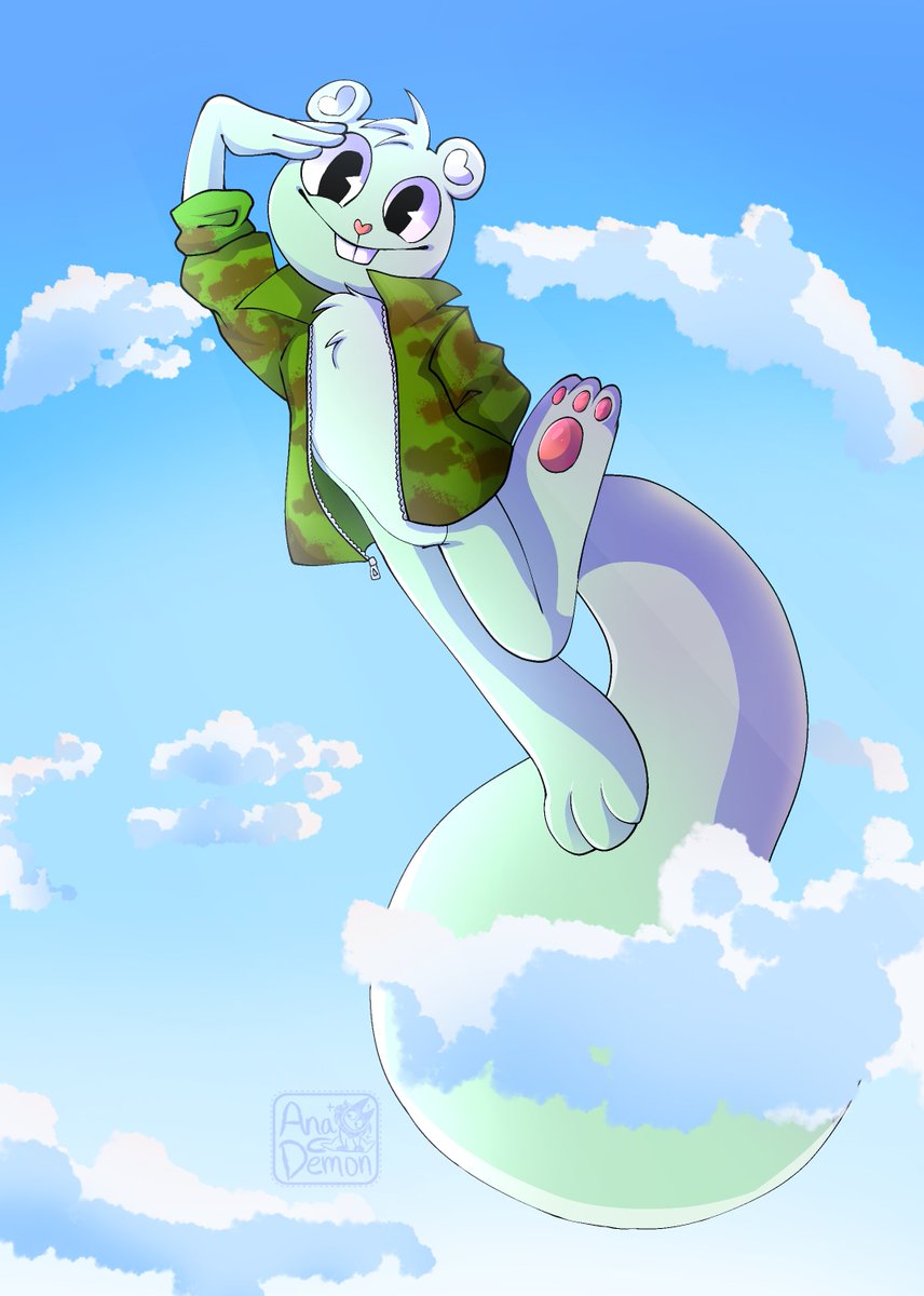 AnaDemon777's tweet photo. Fanart del fanchild de flippy y splendid de @SanKarmony 

Porque me encanta!!!! Me encanta el Heroic!!!

#happytreefriends #htf #happytreefriendsoc https://t.co/rJcppdbdCg