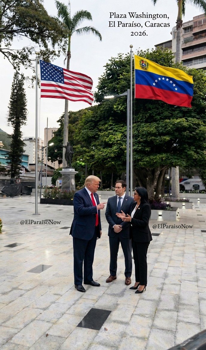 ElParaisoNow's tweet photo. Así está quedando la Plaza Washington en El Paraíso, Caracas, a todo dar...
😙🇻🇪😨 sólo faltan la llegada de los misteriosos y enigmáticos invitados
Una pista 🧩😅 su apellido está entre la ™️ &amp;®️ .
#️⃣ El Paraíso Caracas Venezuela #24Jul #Terremoto Delcy Trump Marco Rubio #IA https://t.co/ccotdTYAC6