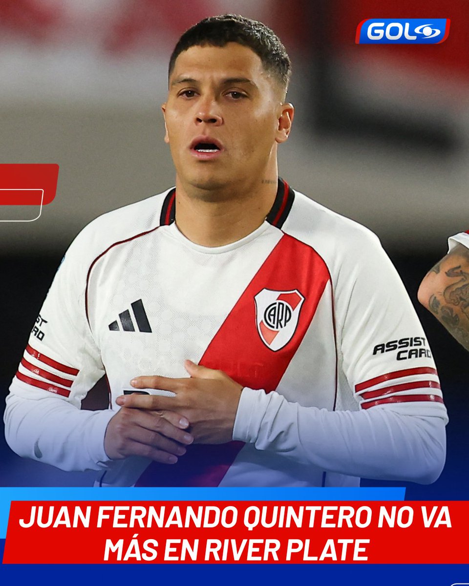 GolCaracol's tweet photo. 'JUANFER', A BUSCAR EQUIPO 🔍

A través de un comunicado oficial 🗣️, River Plate 🇦🇷 informó que "se acordó de común acuerdo la rescisión del vínculo contractual con Juan Fernando Quintero 🇨🇴"

¿Acertada decisión o debió seguir en 'el millonario'? 🤨 https://t.co/lKVrxTStub