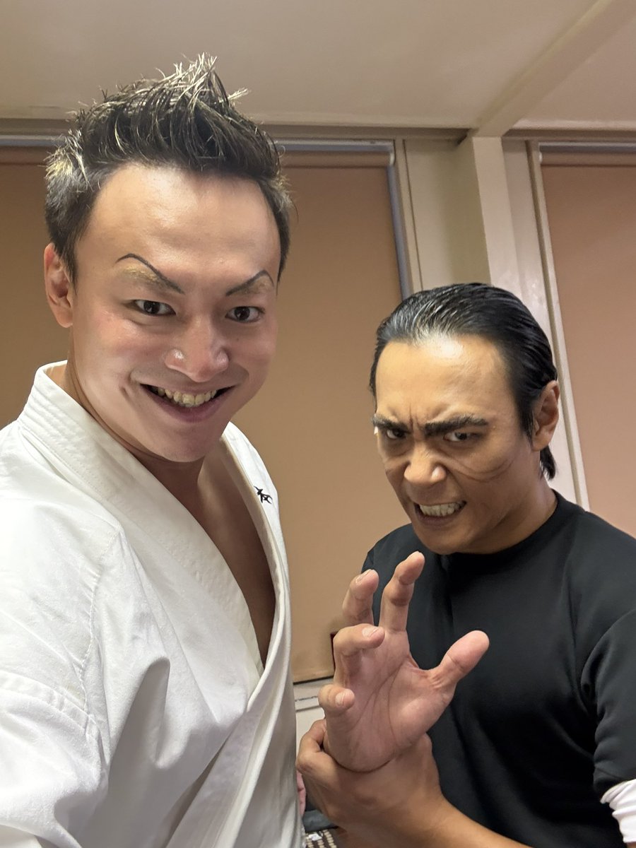 huujyuuj's tweet photo. これから全て2公演ずつ！！観に来てくださる全てのお客様に感謝🔥🔥
#刃牙ステ
#刃牙
#末堂厚 https://t.co/TI9PLzt9tq
