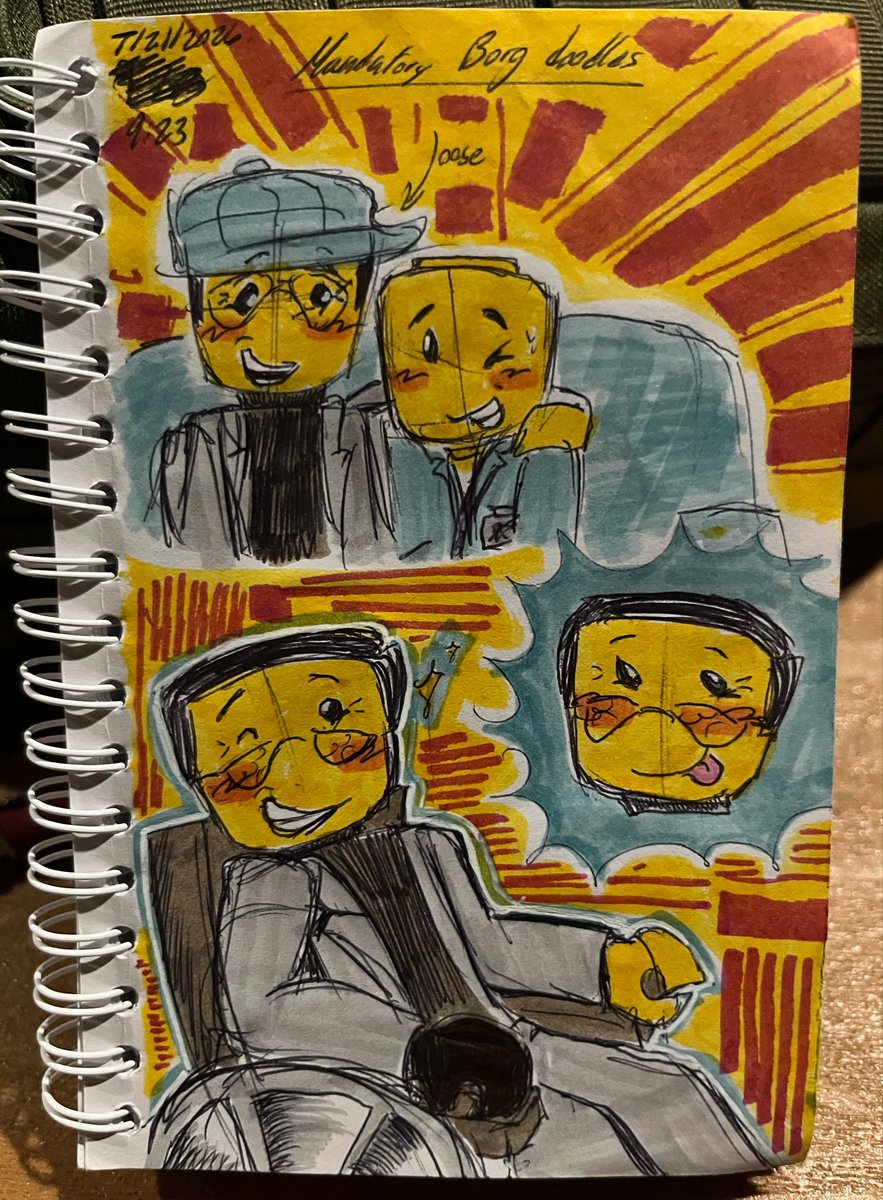 usuallycivil74's tweet photo. HEY GUYS IM BACK!!!! some Cyrus Borg x Vinny to feed you guys……. I’VE MISSED YOU ALL AND IVE BEEN THINKING OF EACH AND EVERYONE OF YOU GUYS OMG… im still at camp as I type this….
#cyrusborg #ninjagovinny #ninjagotwt #ninjago https://t.co/cYmkcXvZkg