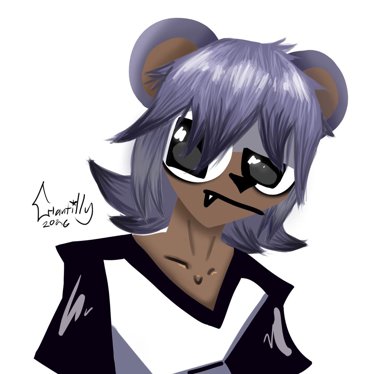 chantilly_kks's tweet photo. Fanart of the no context bear guy from @ARK1911A https://t.co/OiCGff1okm