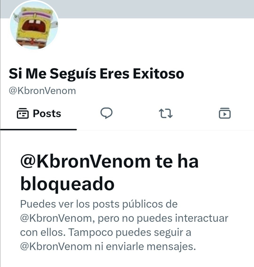 Nadie12373983's tweet photo. @7kuuga90 Como al maau cuando le reclamas sus mierdas te bloquea el kbro https://t.co/4TX9F9xzLr