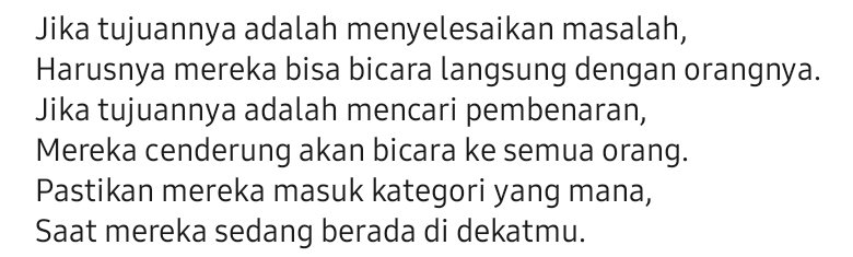 finaaaaaas's tweet photo. Habis nemu utas ini. Dan yaaaps bener banget lagi.... https://t.co/z5PexjXjcg