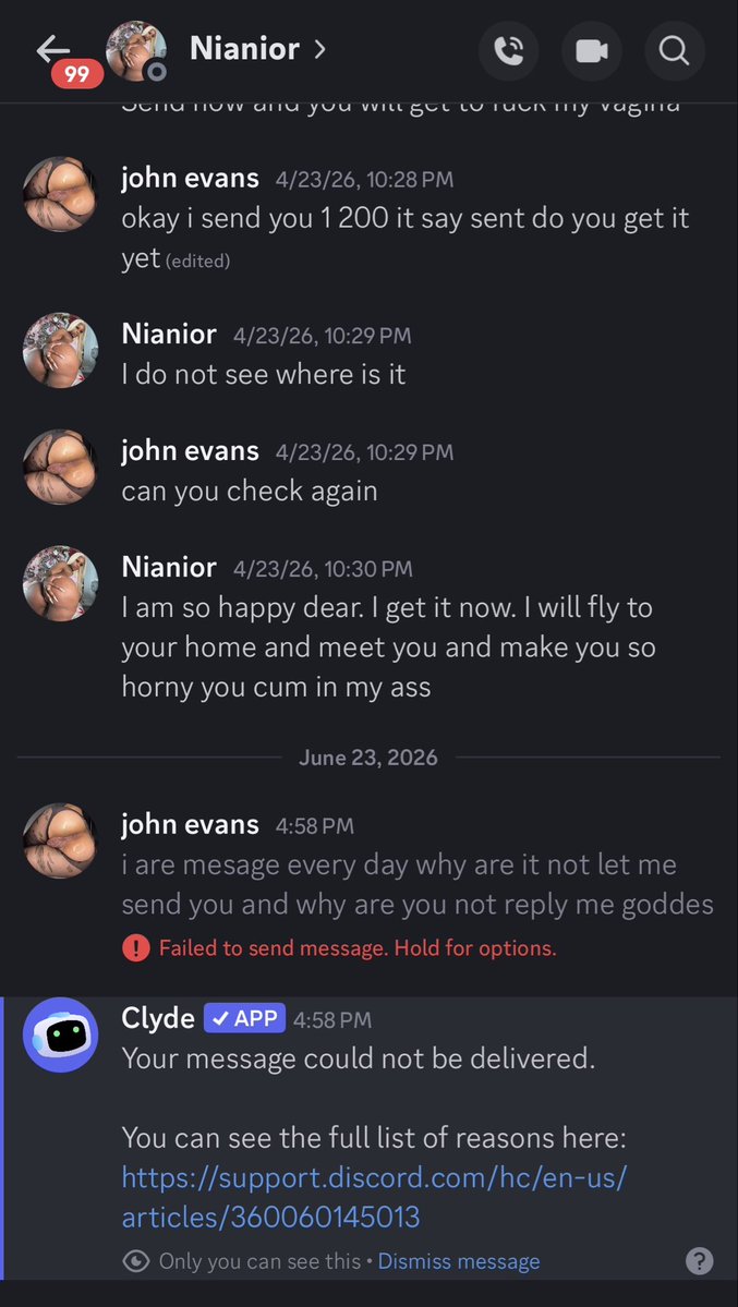 lovertrtr's tweet photo. NEEDING HELP GET MONEY BACK. i send 1 200 to woman for sex meet up and she block me after i sending. beware this scammer her name is nia nior #buyingcontent #catfish #atlfreaks #dmvfreams #paypig #finding #meetup #hookup #nsfwtwt https://t.co/lblbvY1ctO