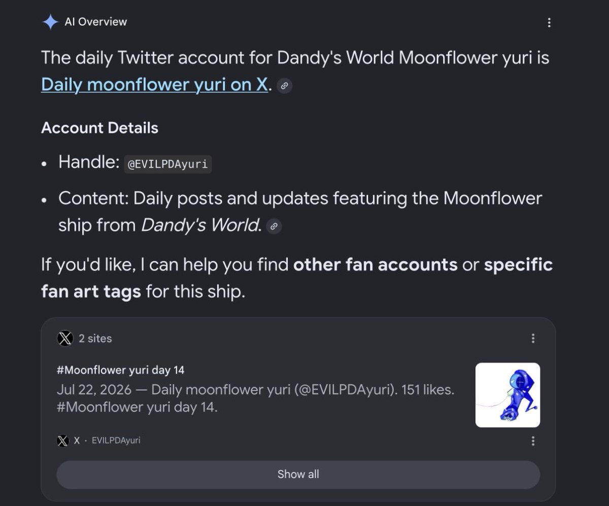 Daily moonflower yuri tweet media