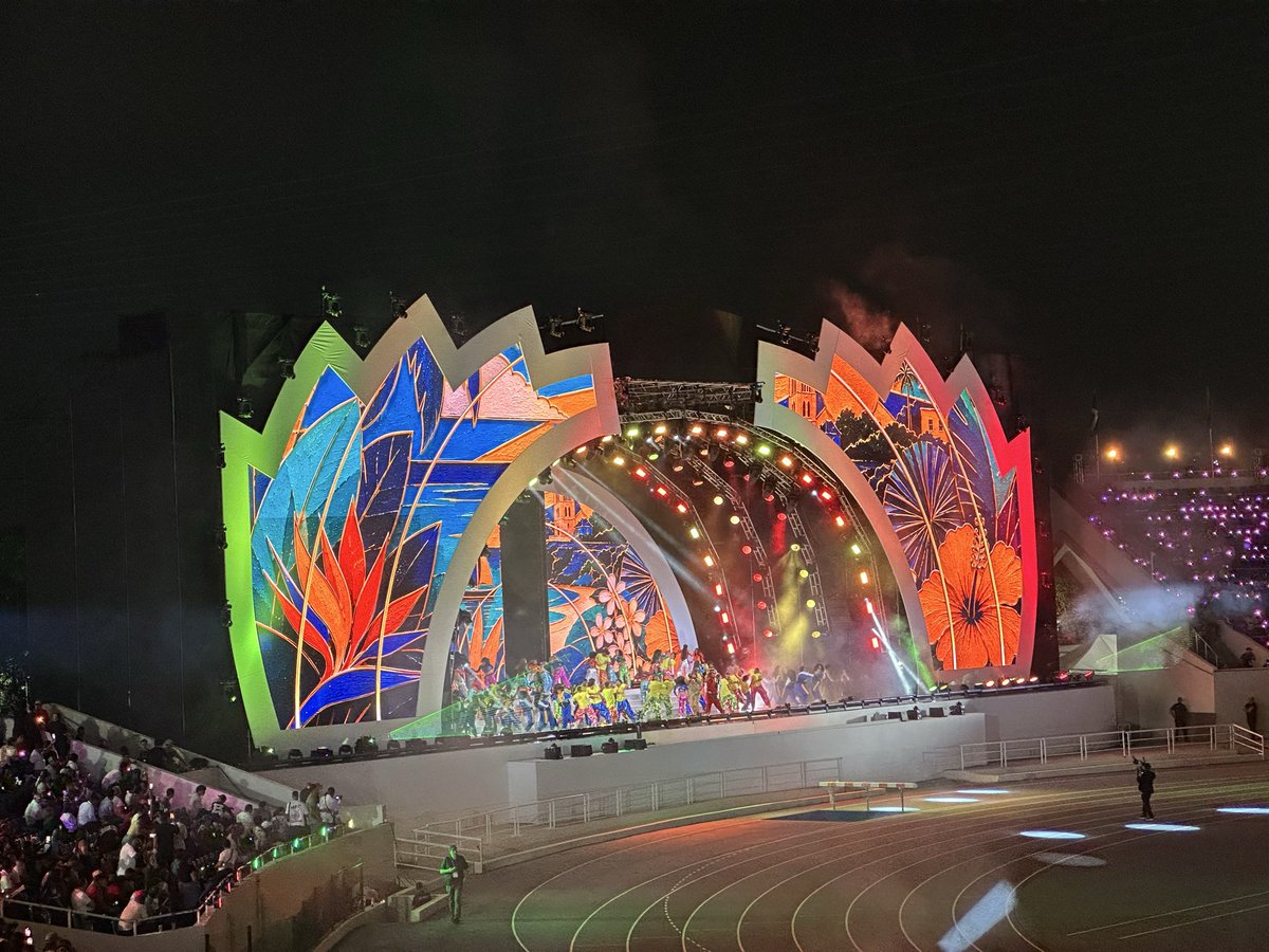 AddysThen's tweet photo. Una gran apertura de los Juegos Centroamericanos y del Caribe #SantoDomingo2026, llena de hermandad entre las naciones, alegría, espíritu caribeño y un gran apoyo del pueblo dominicano.
Exitos a nuestros atletas 
Gracias presidente @luisabinader y comité organizador @JoseMonegro https://t.co/hChmeoZjQL