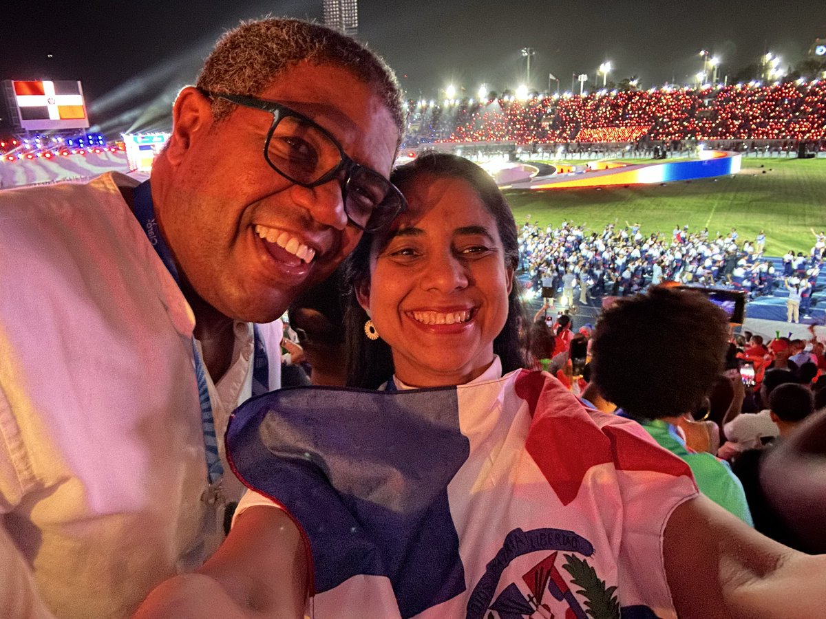 AddysThen's tweet photo. Una gran apertura de los Juegos Centroamericanos y del Caribe #SantoDomingo2026, llena de hermandad entre las naciones, alegría, espíritu caribeño y un gran apoyo del pueblo dominicano.
Exitos a nuestros atletas 
Gracias presidente @luisabinader y comité organizador @JoseMonegro https://t.co/hChmeoZjQL