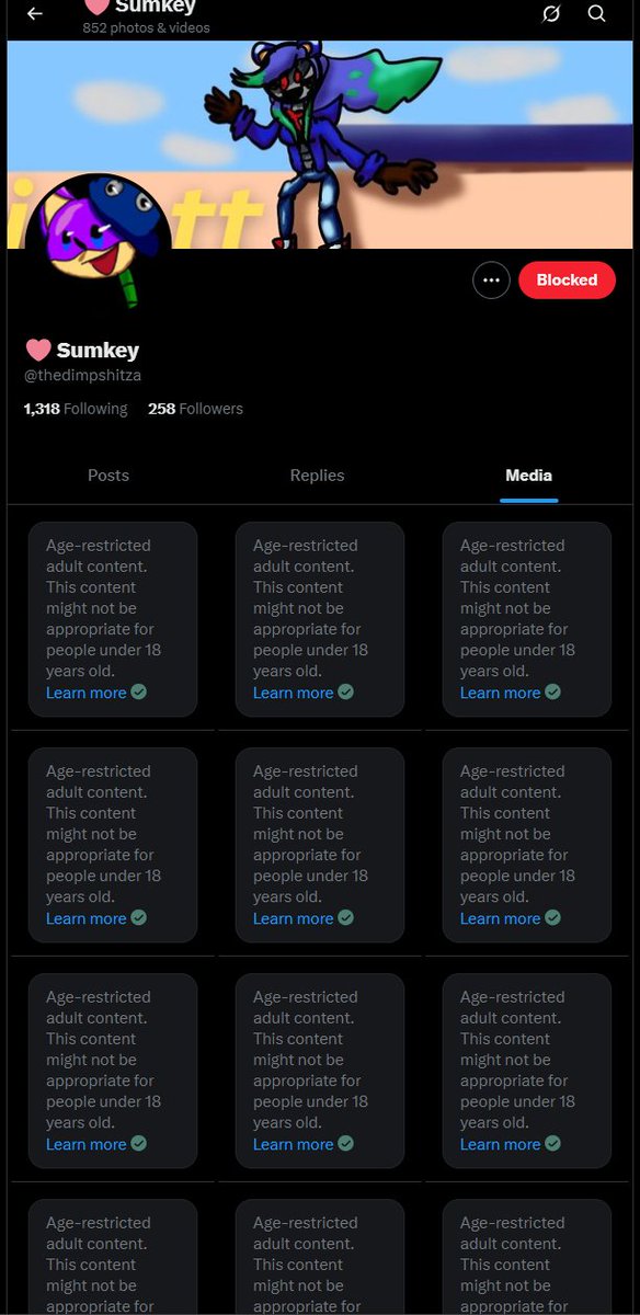 thedimpshit's tweet photo. This motherfucker really just( Age up the account that has SFW art wort with a small bit of NFW in it. I'm not a shame that I had posted NSFW. I ingoing it and I know it is wrong, even though it was a small amount . NSFW  is NSFW.) https://t.co/a8YrcinRiA