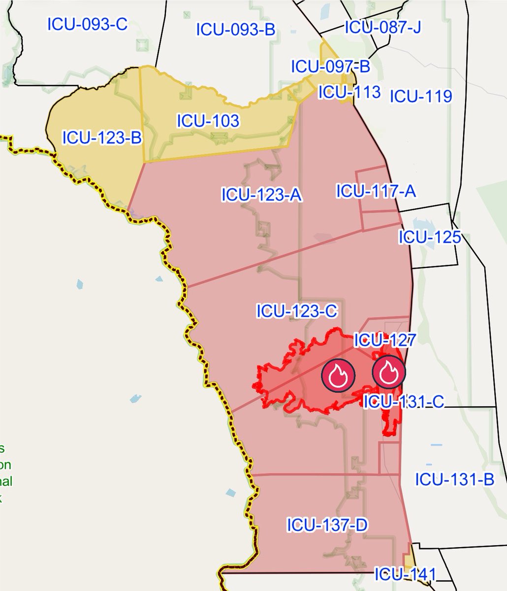 DanielFireTruck's tweet photo. #RockFire - #53Fire/#54Fire Current Evacs.
Evacuation Orders for Zones ICU-117-A, 117-B, -123-C, 124-D, 123-A, 127, 129, 131-C, 137-D.

New Evacuation Warnings for Zones ICU-097-B, 099, 101, 103, 105, 109, 113, 115, 123-B. https://t.co/hzPRc1rmnX