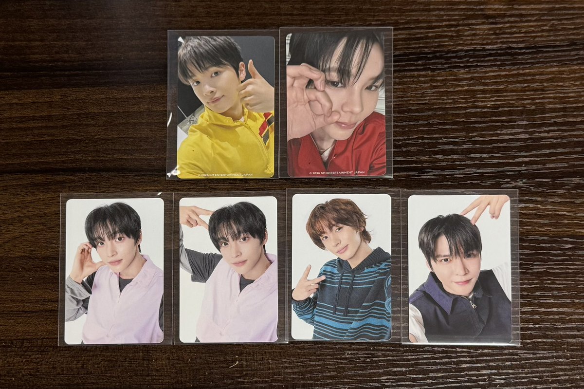 hyeppy_ym's tweet photo. RIIZE ペンミ RPG グッズ トレカ 交換
6000円 特典 ステッカー

譲： ソンチャン ショウタロウ タロ
         (ステッカー)
         ウォンビン アントン ウンソク
         (トレカ)

求： ソヒ

※まとめて交換して下さる方優先

郵送📮同日発送希望です！
お気軽にお声掛けください！ https://t.co/7LTO1Yb4iT
