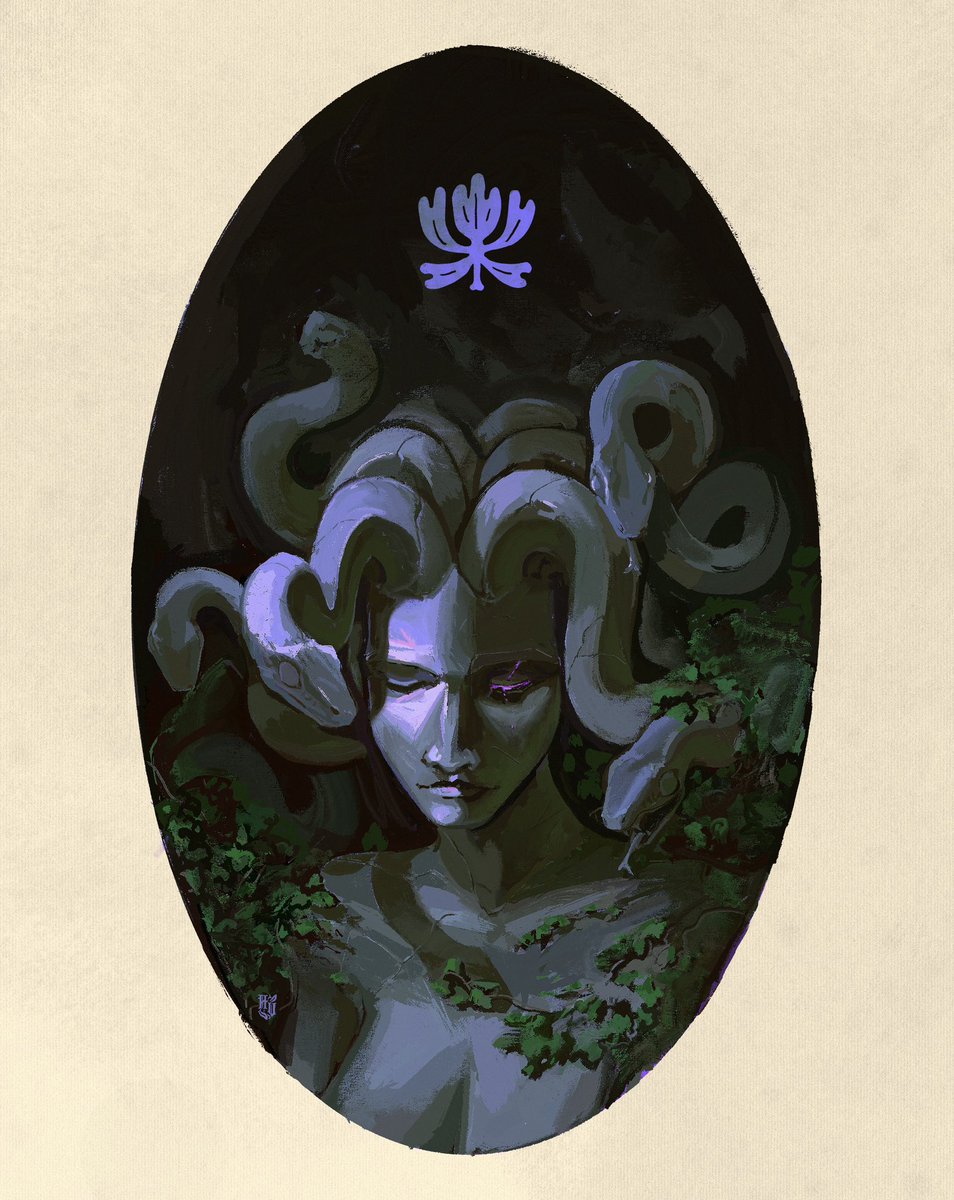 HemlockVale's tweet photo. Medusa https://t.co/PvsYMnpuYM