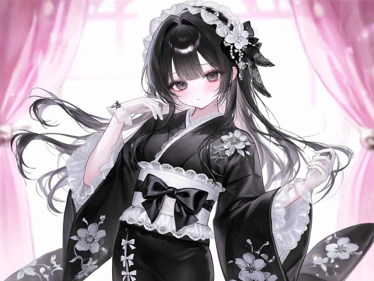 xvic40's tweet photo. ·.⟡プロンプト配布⟡.·

フリル付き浴衣 🤍🖤 ‧⁺ ⊹˚.

⬇️リプにALT繋げてます𖤐
FF外でもご自由に使ってください💖
ぜひ引リツで見せてください🫳🏻

※モデロラにより違いでるかも😭 https://t.co/yTzViSpnfE