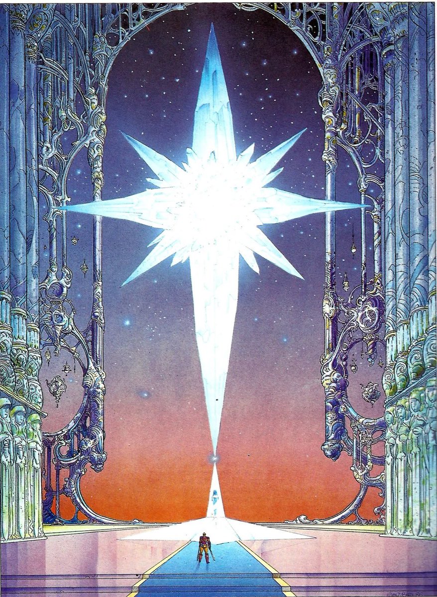 xe0_xeo's tweet photo. Jean "Mœbius" Giraud https://t.co/U3hFuiAszW