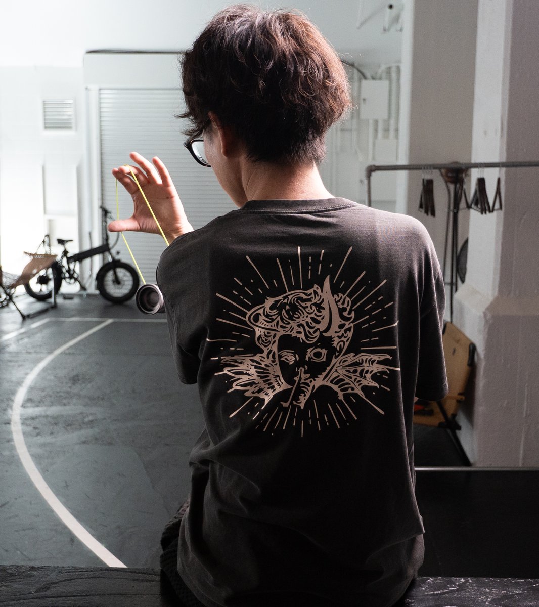人気のHGアパレルシリーズ新作、Heteron Tee / Vintage Blackの受注