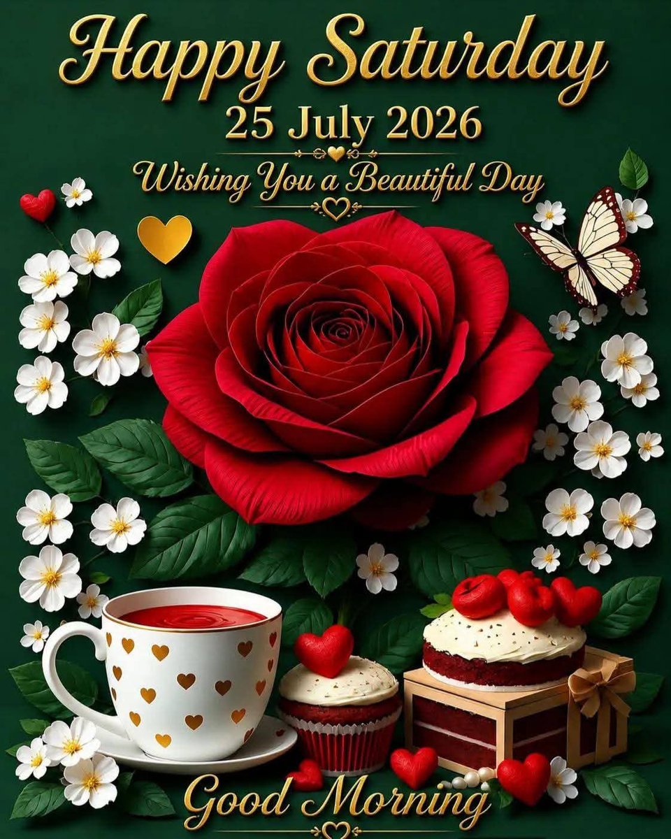 Miss_neha123's tweet photo. Happy Saturday 25 July 2026

Wishing You a Beautiful Day https://t.co/7RoU2IG4Y5
