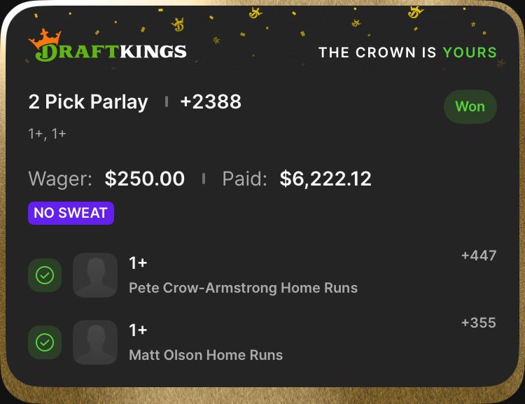 PiggyBankBet's tweet photo. Extra innings and Matt Olson gave the piggy bank a nice evening

💰💰💰 https://t.co/ByG7hTqvXc