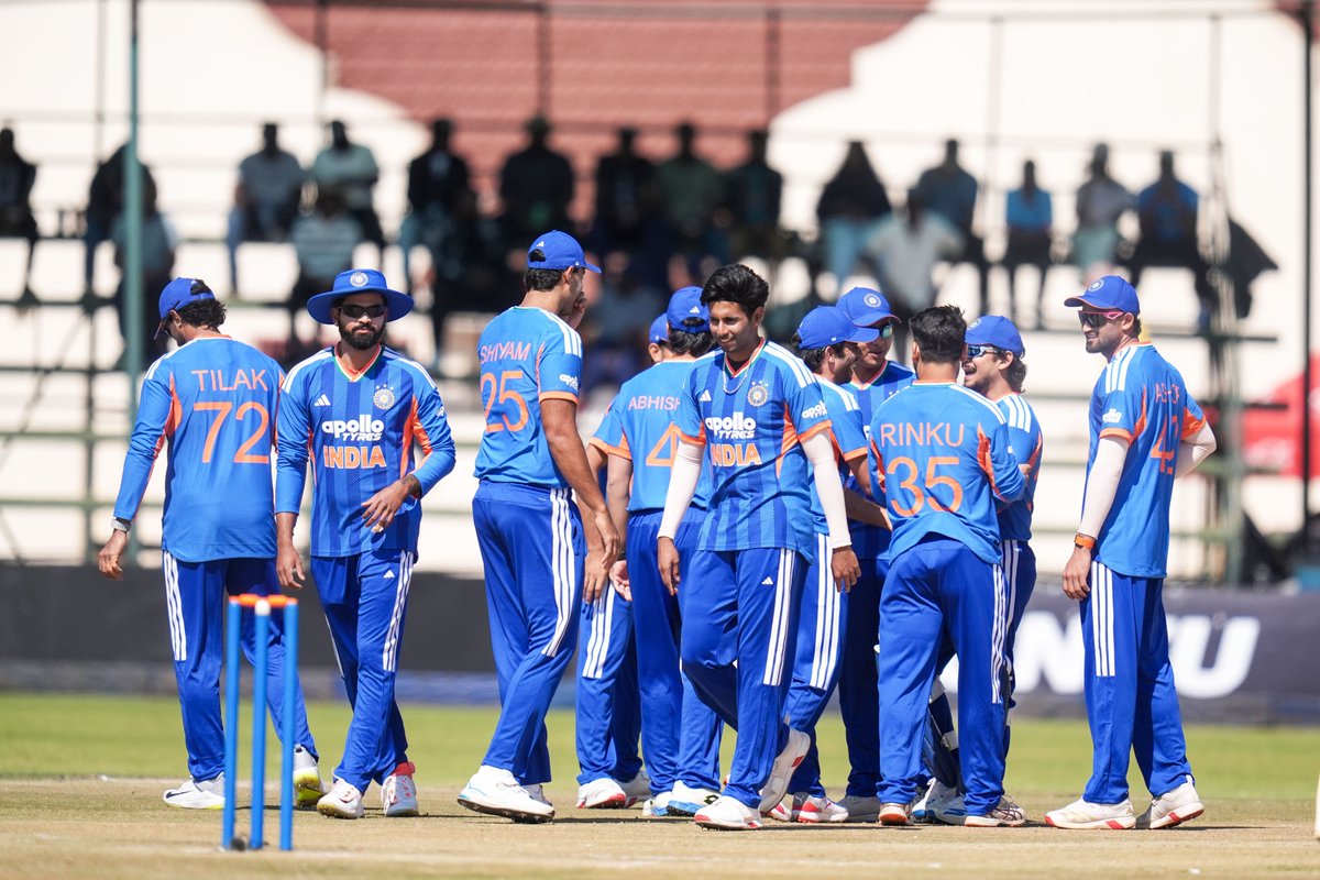 CricCrazyJohns's tweet photo. MATCH DAY FOR INDIA 🇮🇳

- It's time for Shreyas Iyer to seal his first series victory as Captain, a confidence booster ahead of the Asian Games in September. https://t.co/hal3VRCYSH