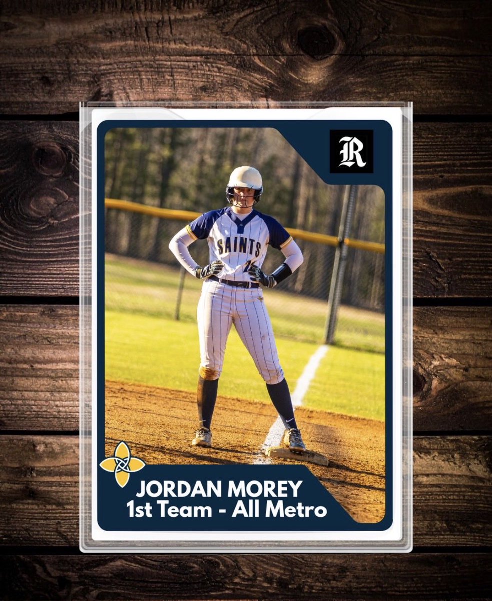 jordanmorey_00's tweet photo. Honored to be named 1st team All-Metro alongside some of my other Saints teammates. Looking forward to next season!! @Dukes16uNat @ToddMayfield85 @_Nikki_Nichole @EASRecruiting @CoastRecruits @CoastRecruitsSB @TopPreps @SBRRetweets @SoftballClips @IHartFastpitch @SoftballDown @D1Softball @D1ProScouts 

@UNCSoftball @c_lyon22 @coachmegsmith @coachkiwij @UNCGSoftball @UNCWsoftball @LibertySB @CoachDot_LU @SamiFagan @kickem2theKIRB  @AshleyWadeUNCW @AbbeyLatham @CatchingIron @KylerHolton08 @coachbreneman @Brynne_Dordel @jojo_hyatt @allydavis09 @FurmanSB @MaryBethDen @k_burkHEART @ValerieCag71254 @PackSoftball @LLefty18 @grayskye26  @AppStateSB @whitjones25 @MattAlberghini @courtney_ogle12 @GoCamelsSB @coachsegars1 @hansparks4