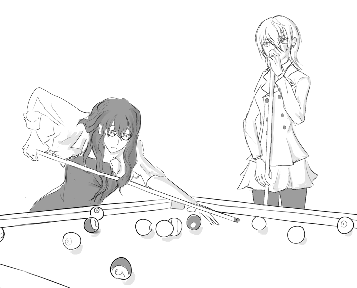 pengupengy's tweet photo. suspiciously shuake shaped yuri ? ≧◡≦

#shuake #yuri #persona5 #p5r #art https://t.co/FuERu0AOkm