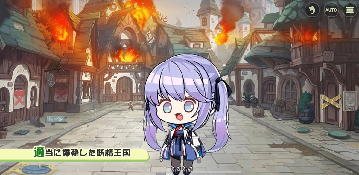 GelatoSpoon's tweet photo. バタックス!! 
#トリッカル #Trickcal #アズレン #AzurLane https://t.co/57wip6GZYn