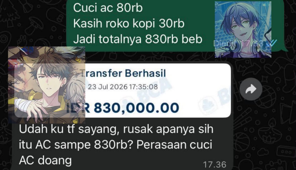 tkdbfess's tweet photo. TD! CW // ship alan×leo
Service di Mio makin hari makin mahal ya, Lan? Wkwkw menurut kalian who in tkdb?

s/c threads hafshadini_• https://t.co/dm0kIl8SCq