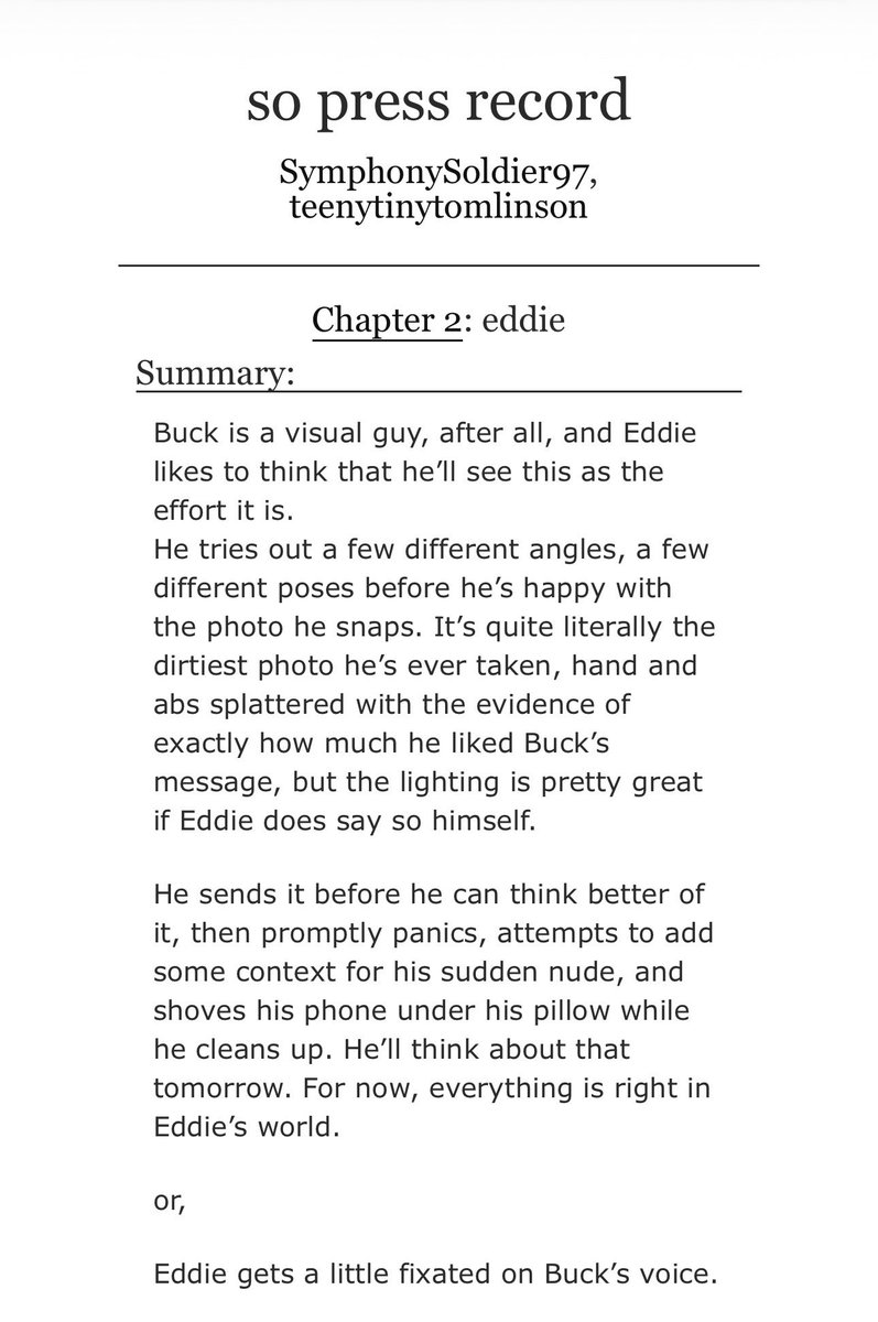 lilfreakbuckley's tweet photo. guess who’s backkkkk

so press record 
by @lilfreakbuckley and @annaleewaffle 

 for day 1: fixation of @bottomeddieweek 

✨ explicit 
✨ 23k 
✨ nudes and audio messages 
✨ mutual masturbation 
✨ dual pov
✨ freak4freak

🔗 https://t.co/lCY3vquD9P https://t.co/MQO98pa4rJ