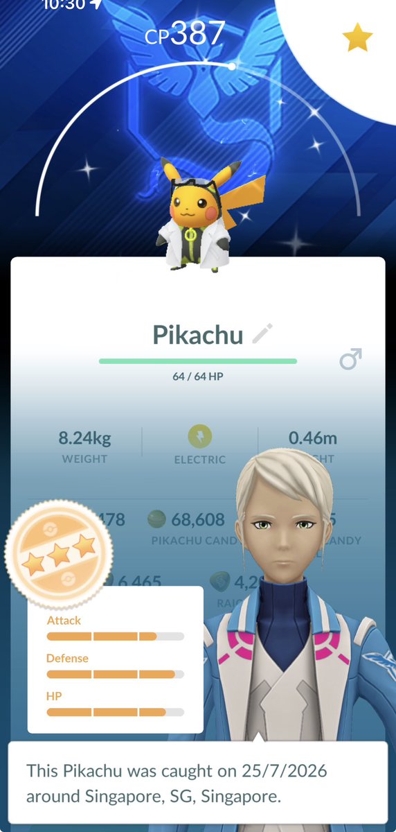 micsheldon1's tweet photo. 2nd shiny pika with Bg ๐๐๐ฅฐ๐๐ป๐๐ป
#nohundo but I take it โบ๏ธ https://t.co/X6IhwoL74c