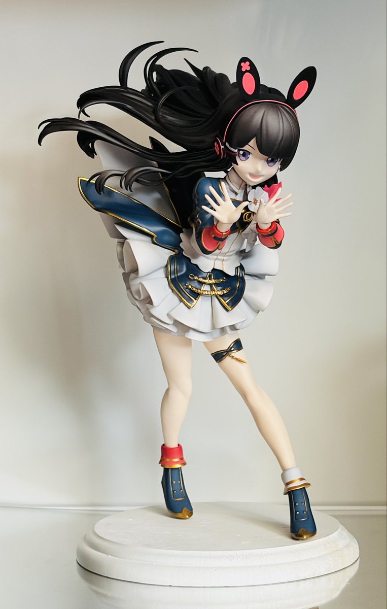 ONOTAKU1192's tweet photo. 「FANTASIA共通衣装・月ノ美兎委員長」フィギュアを明日のワンフェスにて展示します！💪

場所は「6-20-9」です。

#WF2026S 
#みとあーと
#月ノ美兎 https://t.co/bbrkL3NXvD