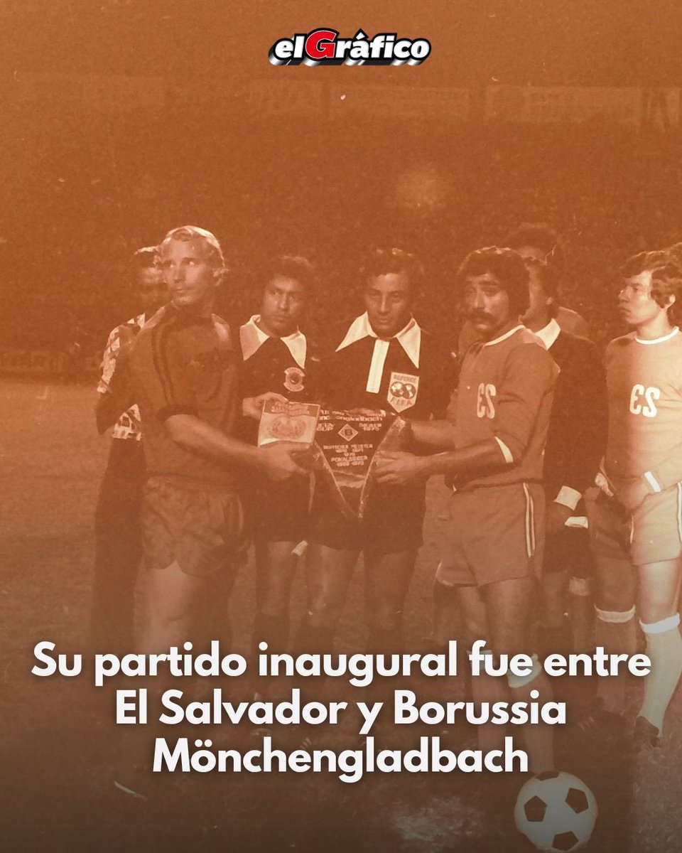 elgraficionado's tweet photo. El 𝗖𝗼𝗹𝗼𝘀𝗼 𝗱𝗲 𝗠𝗼𝗻𝘀𝗲𝗿𝗿𝗮𝘁 cumple 50 años 🥹🏟️

📍El estadio Cuscatlán, estadio muy respetado en C.A. cumple medio siglo 👏🏼🇸🇻🙌🏽 https://t.co/FUI1zH5jrG