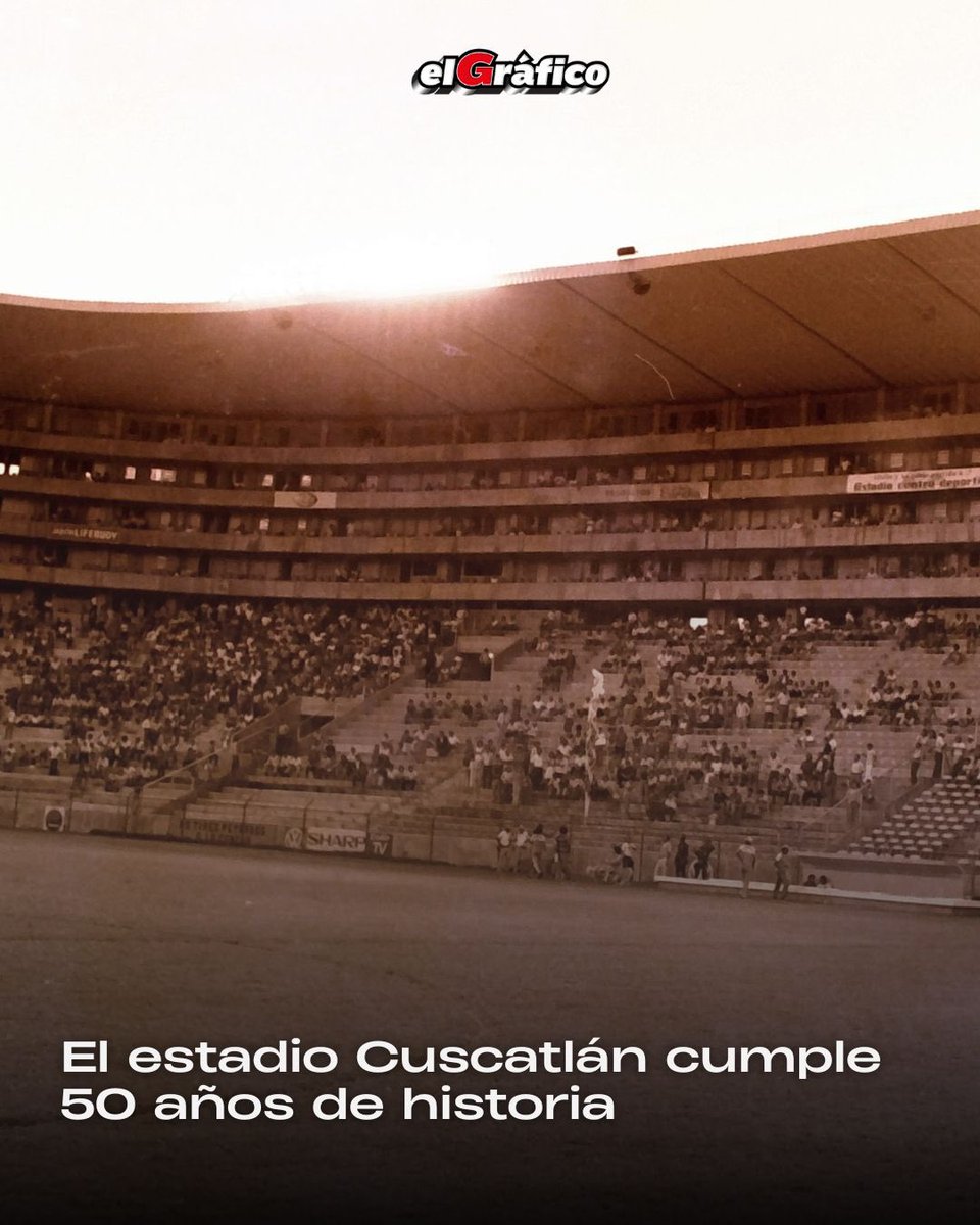 elgraficionado's tweet photo. El 𝗖𝗼𝗹𝗼𝘀𝗼 𝗱𝗲 𝗠𝗼𝗻𝘀𝗲𝗿𝗿𝗮𝘁 cumple 50 años 🥹🏟️

📍El estadio Cuscatlán, estadio muy respetado en C.A. cumple medio siglo 👏🏼🇸🇻🙌🏽 https://t.co/FUI1zH5jrG