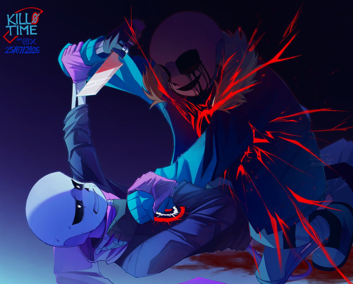Kill0time's tweet photo. Killer vs Killer
#Killersans #Somethingnew #Goodendingkiller https://t.co/dtzQ4PoAGw