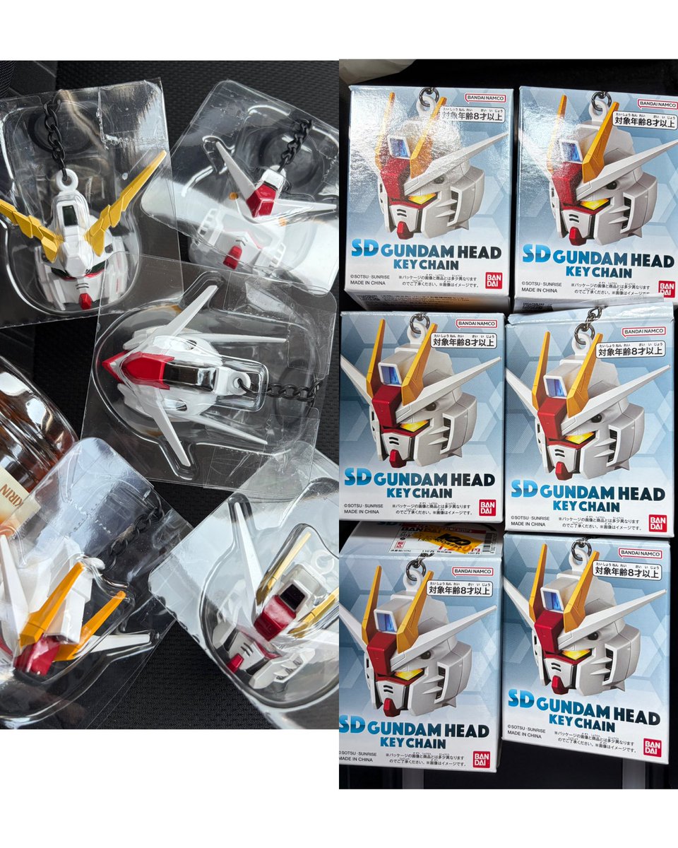 Hayamin888's tweet photo. ガンダムのカード全然売ってない🐥
カードの代わりにヘッドはコンプした https://t.co/jqbFFCytog