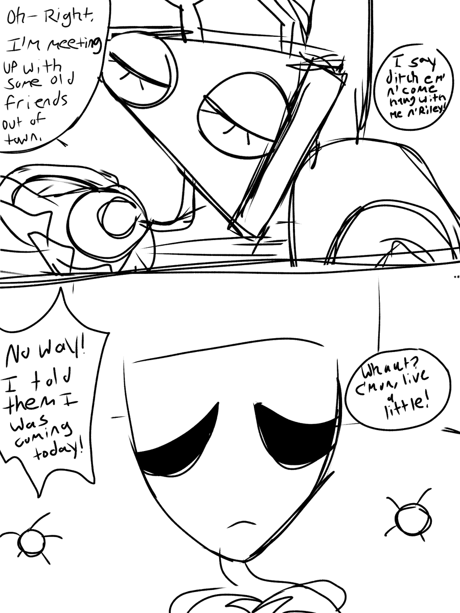 Abbybablybrooks's tweet photo. (🃏)Random angsty #funnybunny comic part...42/??? https://t.co/gtOI0qXKHg