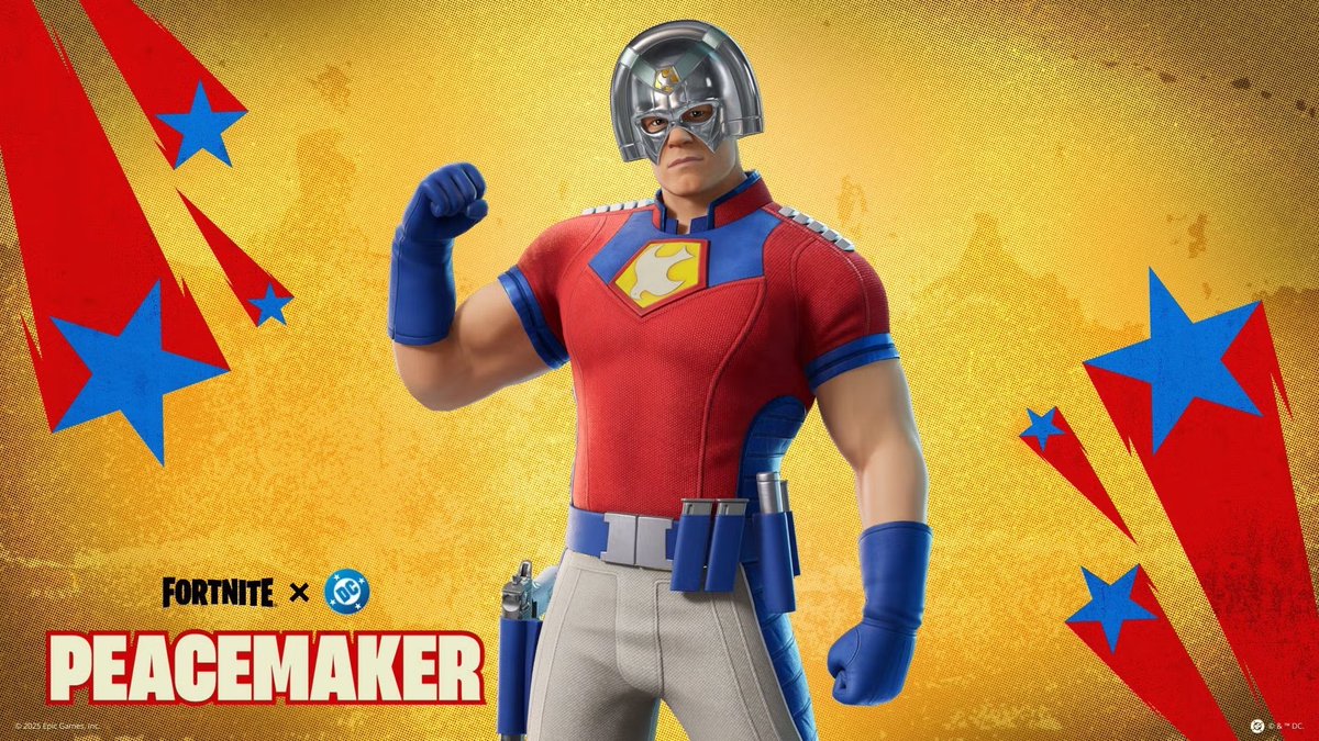 FinnyboyPlays's tweet photo. PEACEMAKER WILL MAKE A RETURN SOON 👀 

#Fortnite https://t.co/YrHTKsgMgt