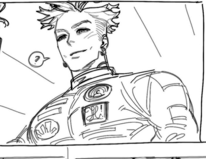 ydax_07's tweet photo. Rough sketch 😋😋😋😋 https://t.co/OHRyd8G7Mn