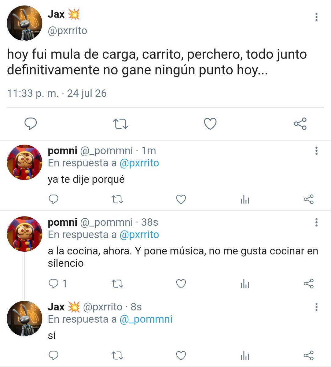 _povtoonn's tweet photo. 315‧₊ ᵎᵎ Ya de vuelta en el departamento de Jax⋅ ˚✮ https://t.co/Gy9zAzai8d
