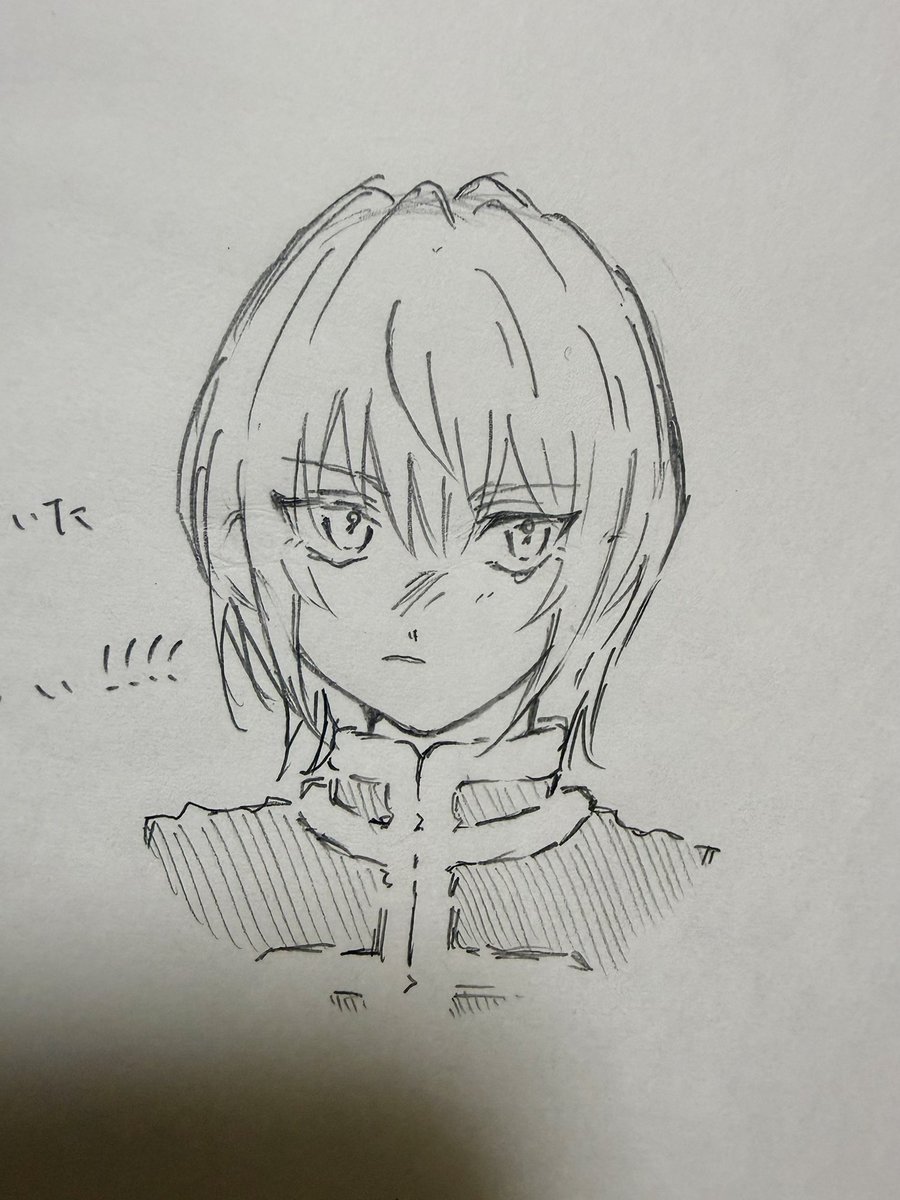 qxc_2617's tweet photo. 顔描きたくて描いた！ https://t.co/1Xj41T8aca