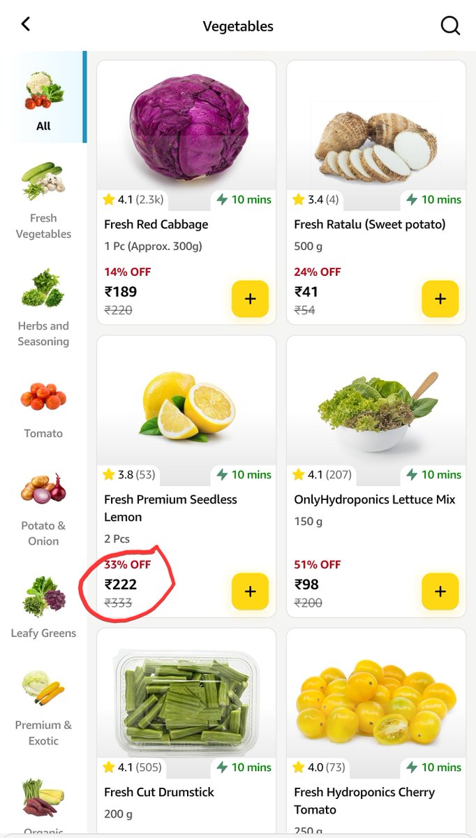 harshdeepmax's tweet photo. I'm surprised and shocked at the same time.
Bhai ye nimboo kha kaun raha hai?
#amazonindia #lemon #shocked #amazon #quickcommerce https://t.co/E02WuSNSxl