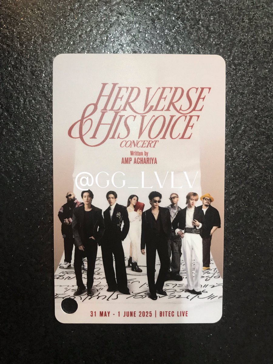 GG_LvLv3's tweet photo. ปล่อย / ส่งต่อ

บัตรแข็ง / Physical Ticket
HER VERSE &amp; HIS VOICE CONCERT 

ราคา 80 บาท รวมส่ง

สนใจสอบถามได้นะคะ

#ตลาดนัดบิวกิ้นพีพี #ตลาดนัดbkpp #ตลาดนัดซีนุนิว https://t.co/qba5Lm9HY1