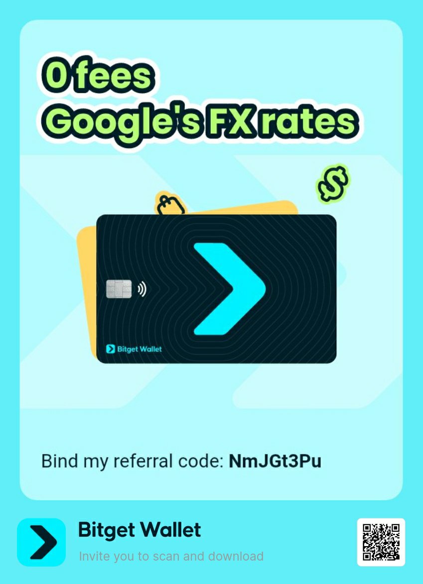 TheKhanCrypto's tweet photo. 💳 FREE Bitget Wallet Card 🚀
No card fees • Google FX rates • Spend crypto worldwide 🌍
Use my referral code: NmJGt3Pu
#BitgetWallet #Crypto #FreeCard #Web3
Even shorter:
🚨 FREE Bitget Wallet Card 💳
✔️ No fees
✔️ Google FX rates
✔️ Global crypto spending
Referral: NmJGt3Pu https://t.co/q9Ry6pqNB3