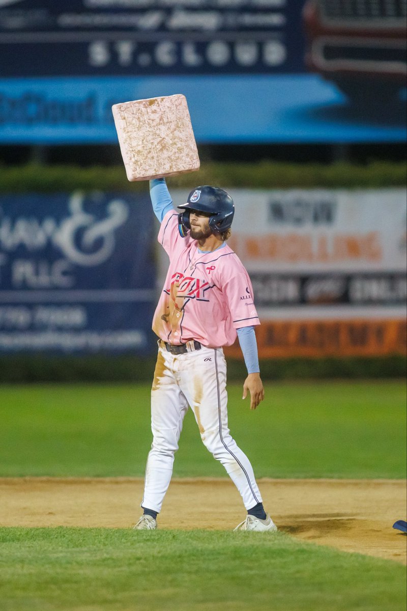 StCloudRox's tweet photo. @RecchioTanner adds another record to his name! 68 Stolen Bases to break the @NWLbaseball Single Season Stolen Bases Record⛏️ https://t.co/ZVSIhieSwq