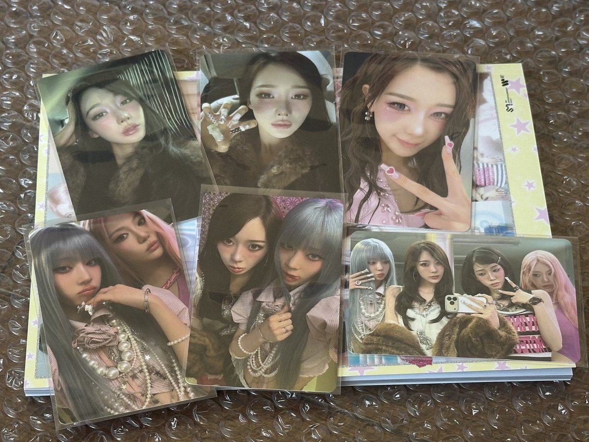 y_rn323's tweet photo. @0
aespa KISS N TELL popup ペンミ ファンミ　KARINA WINTER NINGNING GISELLE トレカ交換 シリアル

譲：写真1,2枚目

求：画像3,4枚目
※シリアル⇄特典は比率要相談,
封入⇄特典は❌

郵送交換希望です。
お気軽にお声掛けください🤲🏻
⚠️シリアル買取は送金確認後の番号提示とさせていただきます。 https://t.co/0DlYHoxxLP
