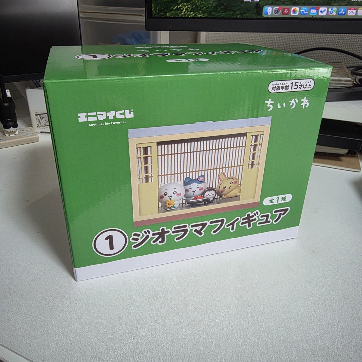 39_store_thanks's tweet photo. ちいかわ一番くじ、娘の強運で
ジオラマフィギュア、一回でゲット
すご。。 https://t.co/GsDGKQYMKi