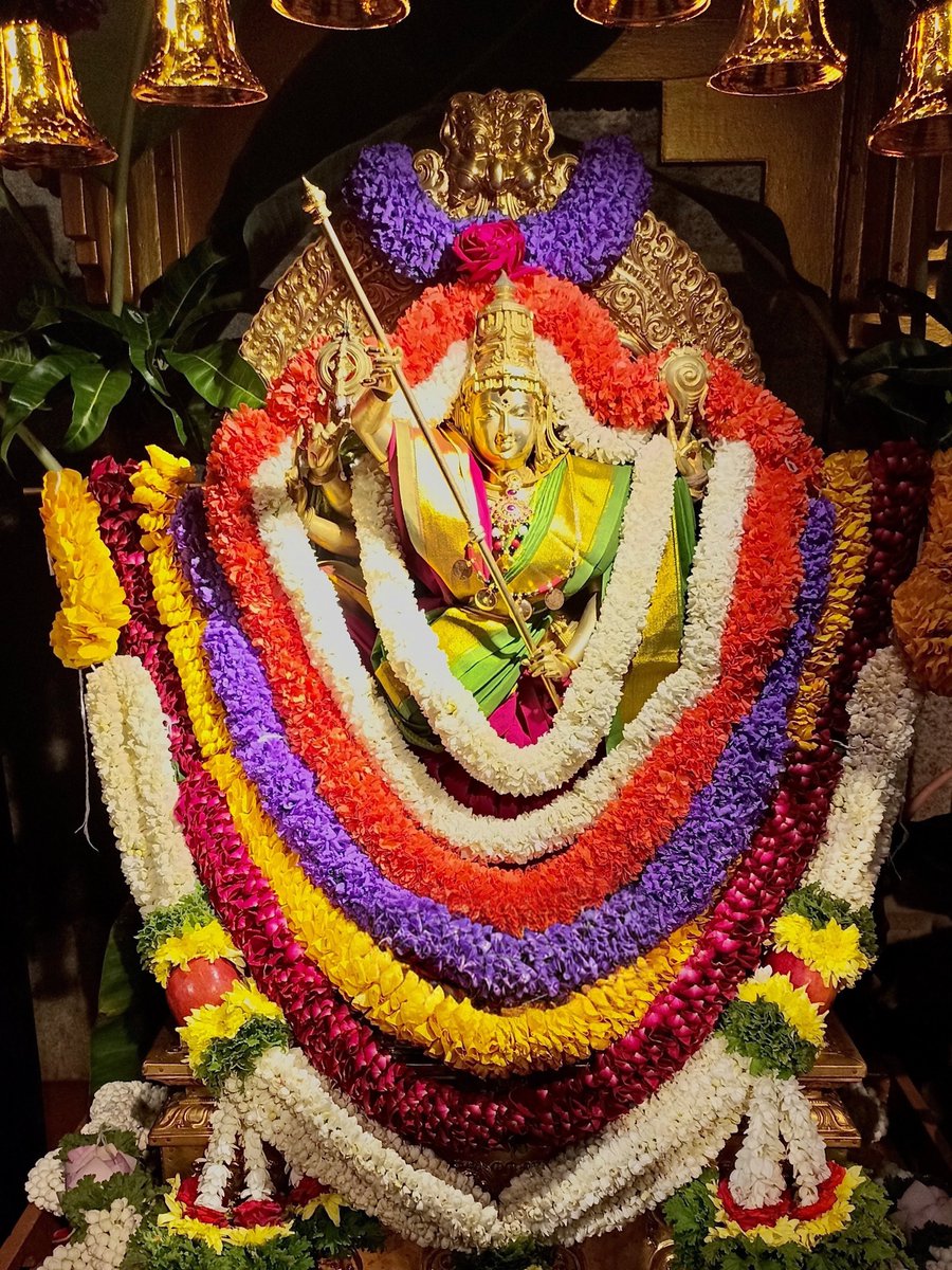 hitesh_gowdru's tweet photo. ಜಯ ಜಯ ಹೇ ಮಹಿಷಾಸುರಮರ್ದಿನಿ ರಮ್ಯ ಕ ಪರ್ಧಿನಿ ಶೈಲ ಸುತೇ ✨🙏🏻🕉️🌺

ಅರಮನೆಯ ಚಾಮುಂಡೇಶ್ವರಿ ದೇವಿ ಮೈಸೂರು 📍😍😇 https://t.co/YZ5ZamARJs